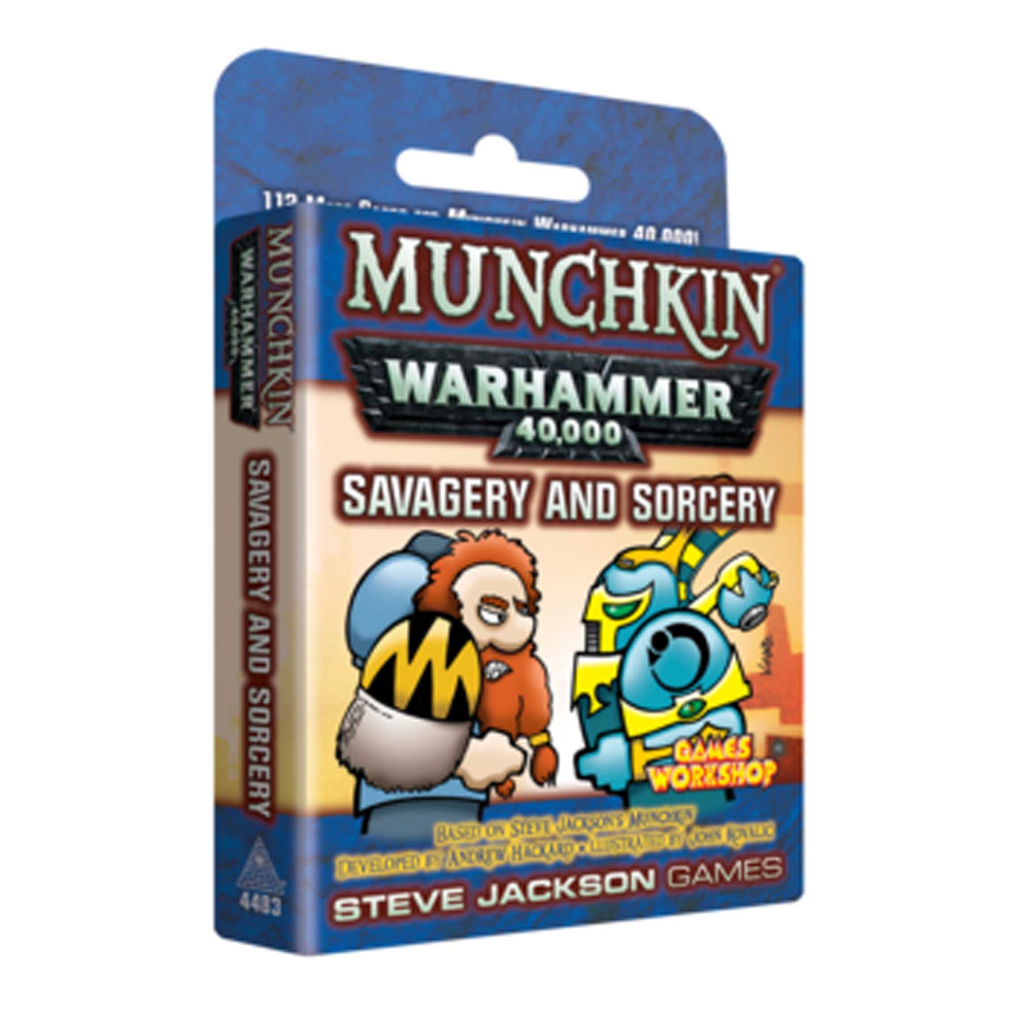 Munchkin Warhammer 40k: Savagery & Sorcery – Kartenspiel-Erweiterung Für Epische Backstabbing-Abenteuer