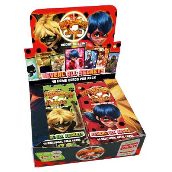 Epopia Miraculous Secrets Starter #1 DE – Ready-to-Play Deck, Game Mat, 29 Cards, Ages 6+