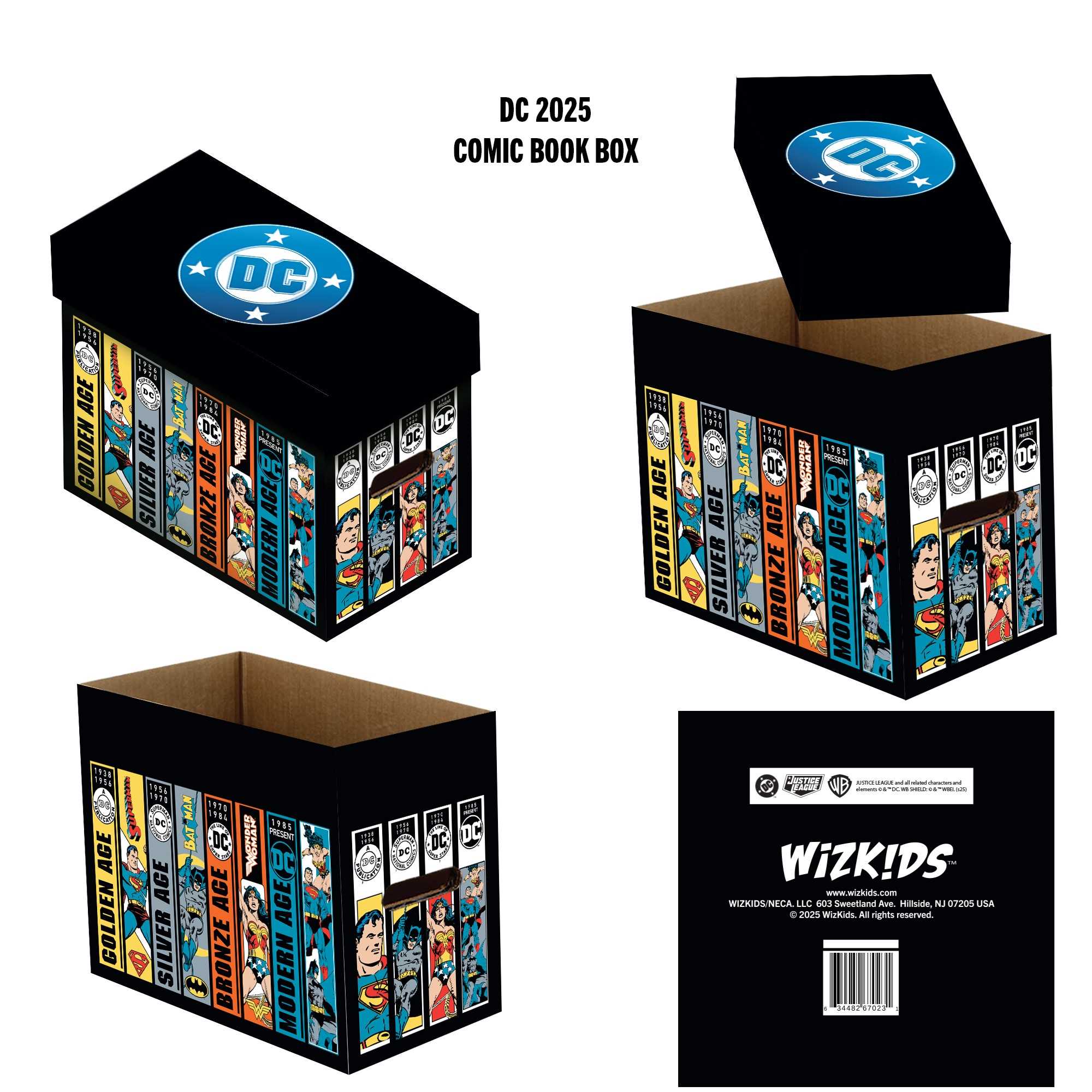 DC Short Comic Book Storage Box: Comic Shop Box - Megalopolis