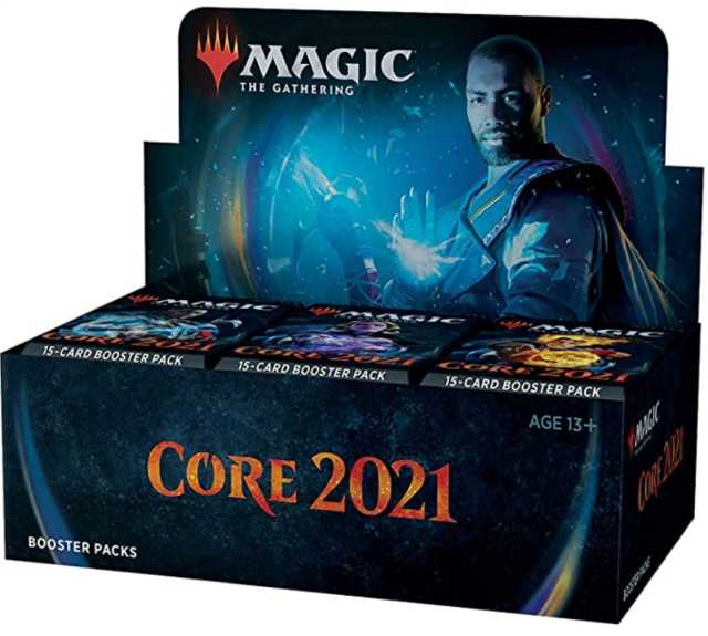 Magic: The Gathering Core Set 2021 Booster Pack Box (36 Packs of 15 Cards)