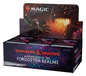 Magic: The Gathering Forgotten Realms Draft Booster Box (36 Packs of 15 Cards)