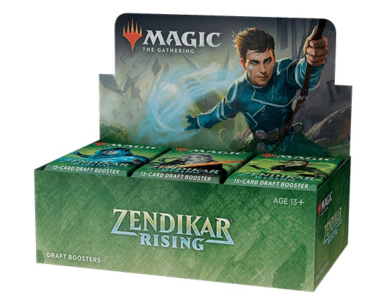 Magic: The Gathering Zendikar Rising Draft Booster Box (36 Packs of 15 Cards)