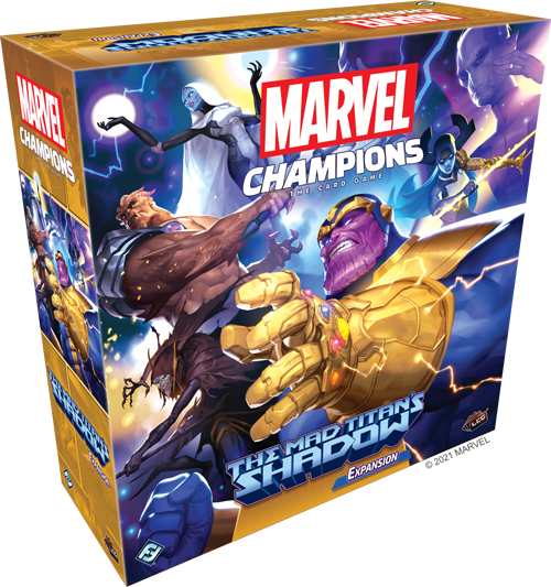Marvel Champions: The Mad Titan's Shadow Expansion (minor box damage)
