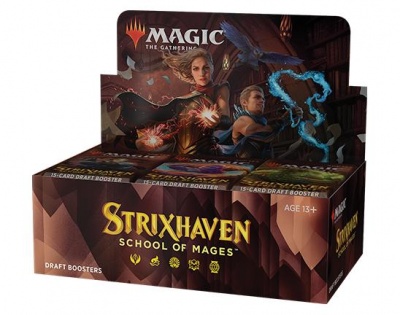 Magic: The Gathering Strixhaven School of Mages Draft Booster Box (36 Packs of 15 Cards)