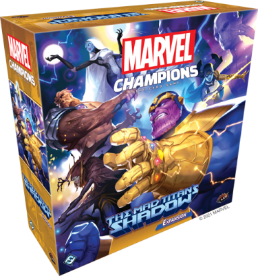 Marvel Champions: The Mad Titan's Shadow Expansion (minor box damage)