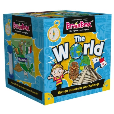 BrainBox The World (72 Cards) - Refresh